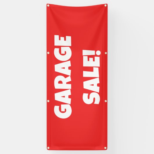 GARAGE VENTE ! Banderole (Vertical)