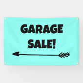 GARAGE VENTE ! Bannière Flèche (Horizontal)