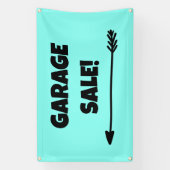 GARAGE VENTE ! Bannière Flèche (Verticale)