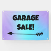 GARAGE VENTE ! Bannière Flèche (Horizontal)