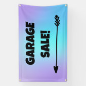GARAGE VENTE ! Bannière Flèche (Verticale)
