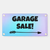 GARAGE VENTE ! Bannière Flèche (Horizontal)