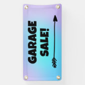 GARAGE VENTE ! Bannière Flèche (Verticale)