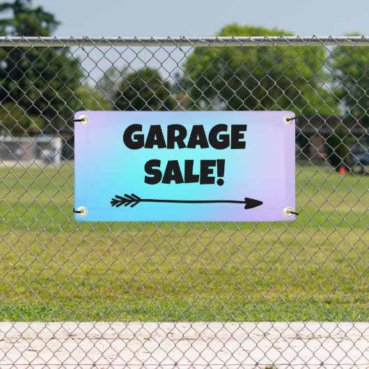 GARAGE VENTE ! Bannière Flèche (Insitu)