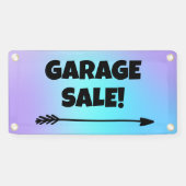 GARAGE VENTE ! Bannière Flèche (Horizontal)