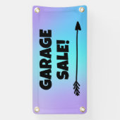 GARAGE VENTE ! Bannière Flèche (Verticale)