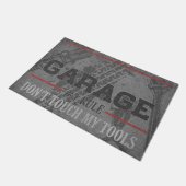 Garage Welcome Mats, Doormat Garage, Custom Garage Deurmat (Schuin)