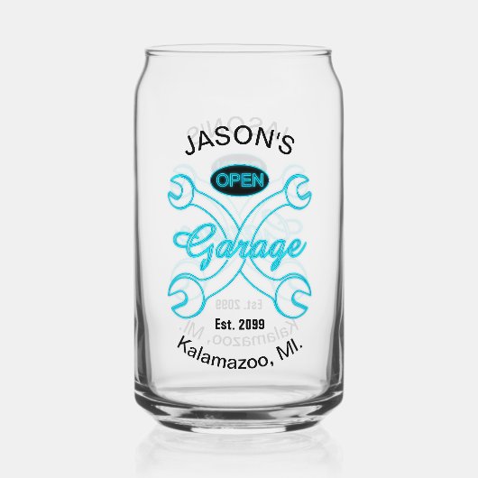 Garage Wrenches Bière de Vaisselle (Verso)