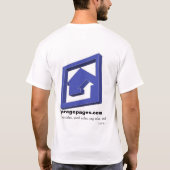 garagepagina's t-shirt (Achterkant)
