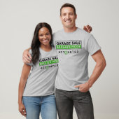 garageverkoop, koopwijze, grappig shirt (Unisex)