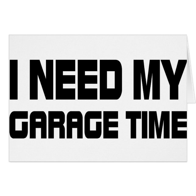 GARAGTIJD (Voorkant Horizontaal)