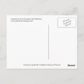 GARANDEREN MIJN LEVEN Briefkaart tegen April McCal (Achterkant)