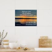 GARANDEREN UW HARTposter Poster (Keuken)