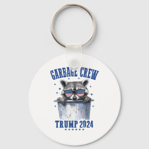 Garbage Crew Trump 2024 President 47 Trump 2024 ME Sleutelhanger