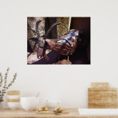 GARBAGE EAT GOAT VAN DE RIVERFRONT PARK VAN SPOKAN POSTER (Keuken)