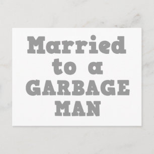 GARBAGE-MAN BRIEFKAART