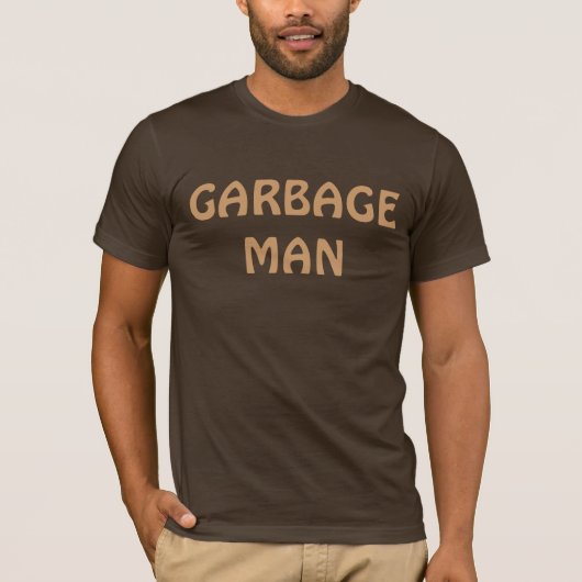 GARBAGE MAN! T-SHIRT (Voorkant)