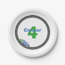 Garbage Truck Birthday Bord