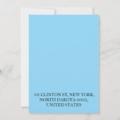 Garbage Truck Themed Kids Trash Party Birthday Kaart (Achterkant)