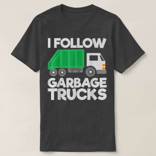 Garbage Trucks  T-shirt (Design voorkant)