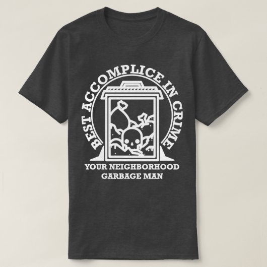 Garbageman Secrets T-shirt (Design voorkant)