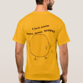 Garbanzo ~ Ik wil met de Basic T-shirt dansen (Achterkant)