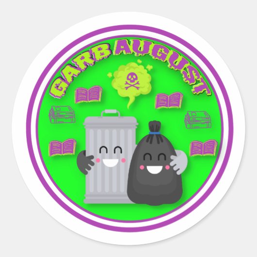 GarbAugust Sticker (Voorkant)