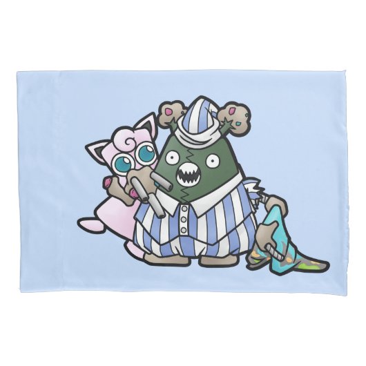 Garbodor Nap Tijd Kussensloop (Voorkant)