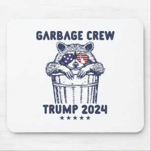 Garbyge Crew Trump Garge Man in vuilniswagen Elect Muismat
