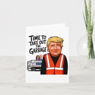 Garbyge voor Trump 2024 Grappige tijd om Garg uit Kaart