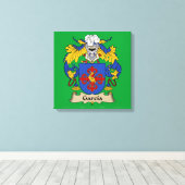 Garcia Coat of Arms Canvas Afdruk (Insitu (Houten vloer))
