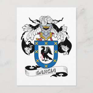 Garcia Family Crest Briefkaart