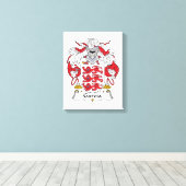 Garcia Family Crest Canvas Afdruk (Insitu (Houten vloer))