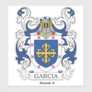 Garcia Family Crest Sticker