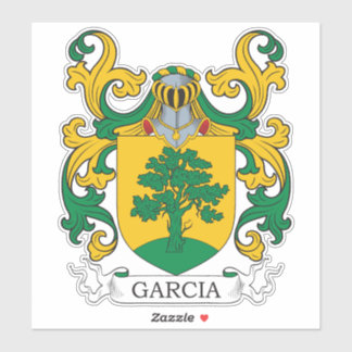 Garcia Family Crest Sticker