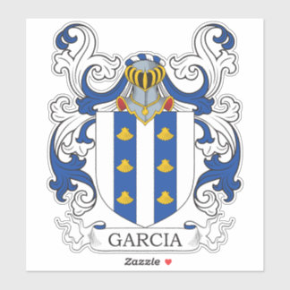 Garcia Family Crest Sticker