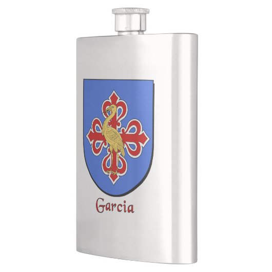Garcia Heraldic Shield Flacon (Links)
