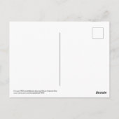 Garçon amérindien, carte postale de mon dessin de (Dos)