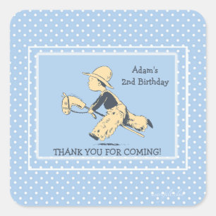 Garçon aux autocollants de jeu