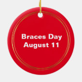 Garçon Avec Braces Ornement (Dos)