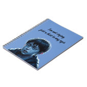 Garçon avec carnet de larmes (Côté gauche)