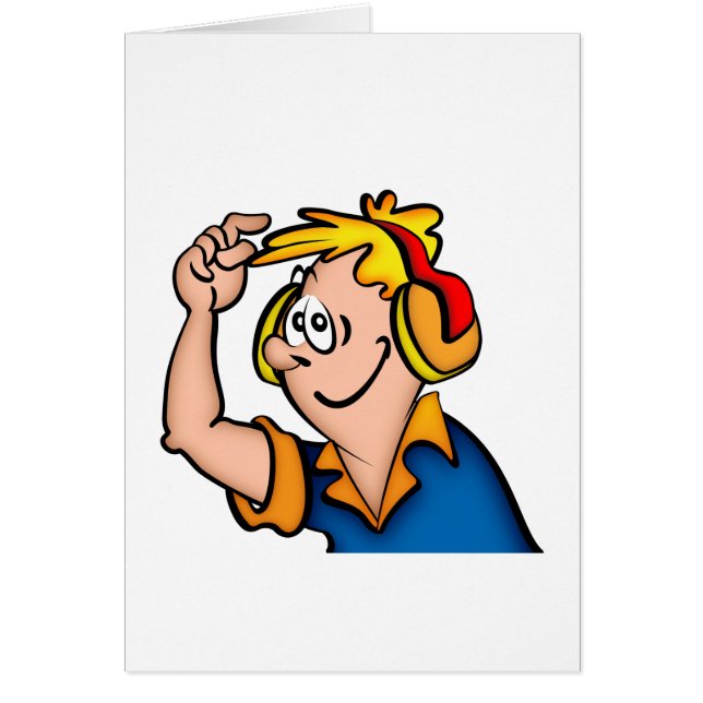 Garçon avec casque (Devant)