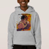 Garçon avec flammes ne touchez pas mon Sweat - shi (Devant)