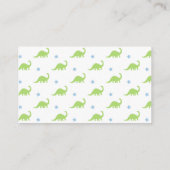 Garçon Baby shower Dinosaur Apportez Une Carte De (Dos)