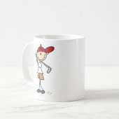 Garçon balançant sa tasse de club de golf (Devant gauche)