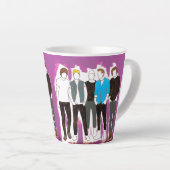 GARÇON BAND LATTE MUG (Angle droit)