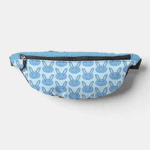 Garçon Bleu Lapin Visage Printemps Pâques Motif