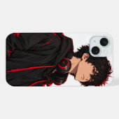 Garçon d'anime de rue (Verso Horizontal)