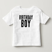 GARÇON D'ANNIVERSAIRE TODDLER T-SHIRTS (Devant)