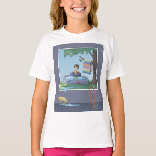 Garçon dans la piscine enfant T-Shirt